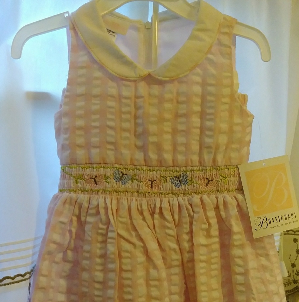 BonnieBaby 24M Spring and Easter 2pc dress.